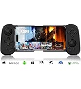 arVin Mobile Gaming Controller for iPhone 16/15/14/iPad/Android Phone/Tablet/Switch, PS Remote Pl...