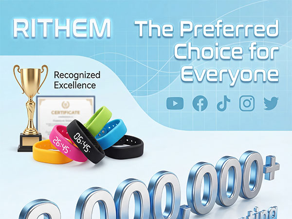 Vibrating Alarm Clock Watch Silent Alarms Wristband Wrist Bands for Deaf &amp; HOH People Bed Shaker