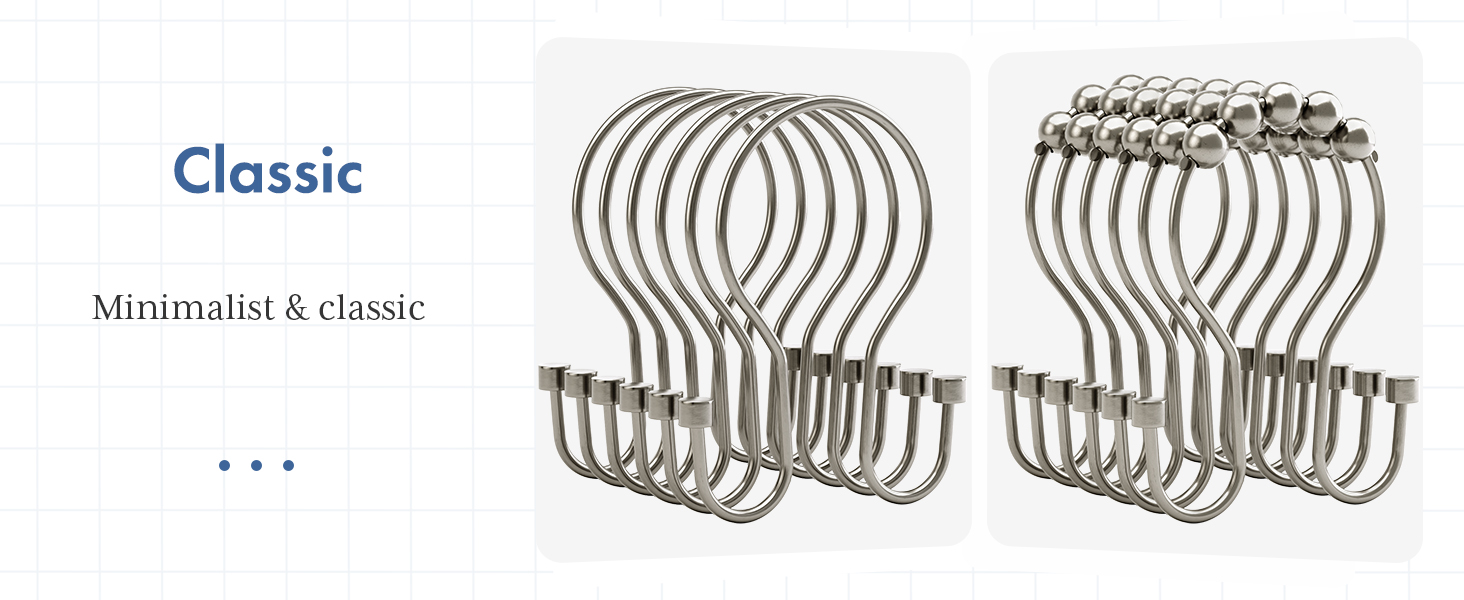 double sided shower curtain hooks shower curtain rod hooks rust proof shower curtain hooks