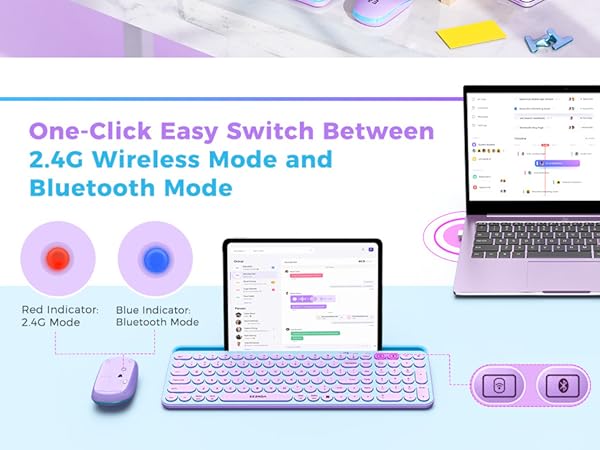 cute wireless keyboard mouse bluetooth keyboard and mouse for ipad keyboard mouse with number pad