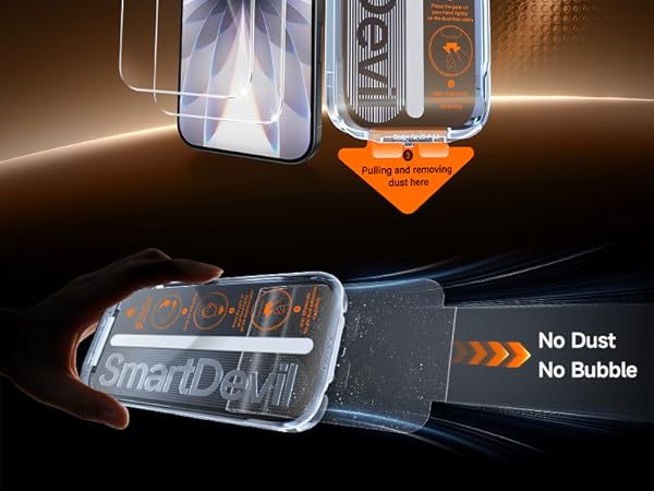 SMARTDEVIL HD Clear Screen Protector for iPhone 17