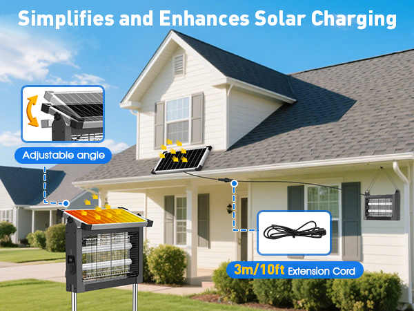 solar fly zapper outdoor