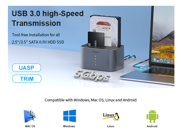 2.5 ssd docking station