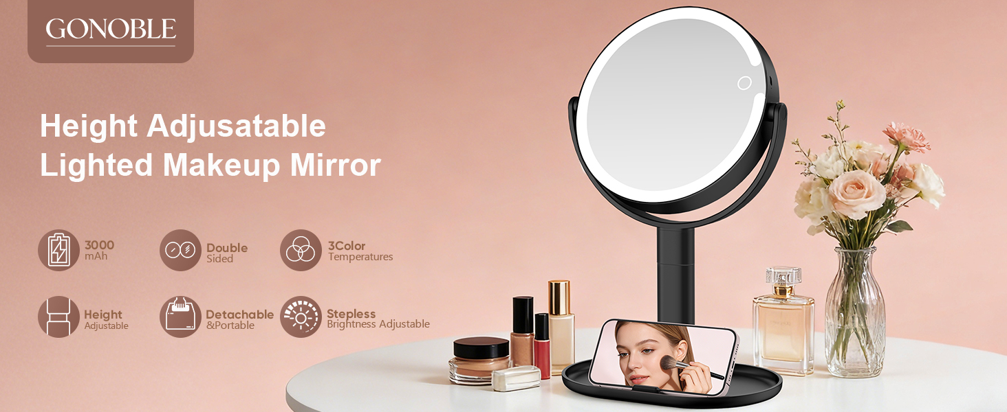 Makeup mirror for women