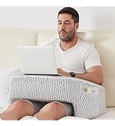 cooloo8 Reading Pillow for Lap, Extra Large Arm Rest Pillow for Adult, Memory Foam Lap Desk Pillo...