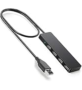 USB Hub, USB Splitter,USB 4-Port Adapter,USB Extender for for Laptop, PC, MacBook, Mac Pro, Mac M...