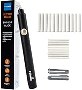 tenwin Battery Operated Pencil Eraser, Electric Eraser Kit with 2 Different Eraser Sizes, Ideal f...