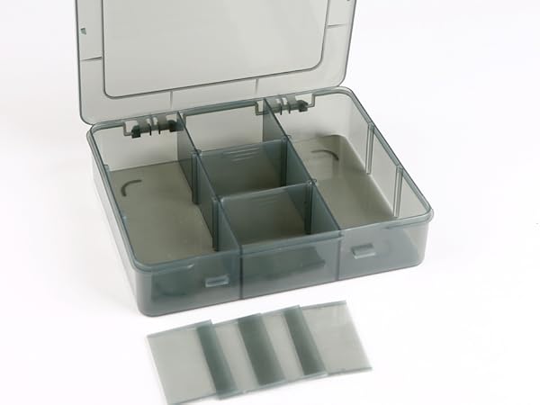 Storage Container with Adjustable Dividers
