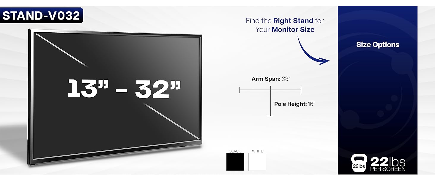 dual monitor mount adjustable desk stand clamp grommet tilt swivel rotate ergonomic setup