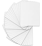 TOTiyea 36 Pack Magnetic Dry Erase Labels, 5.6X 3.7 Inches, Magnetic Large Blank Cards,Magnetic L...
