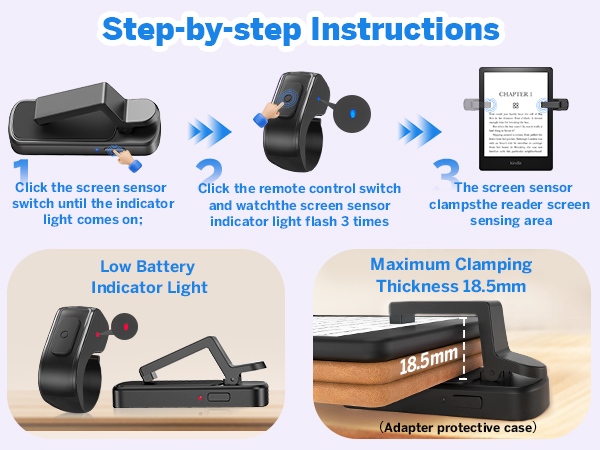 Remote control page turner