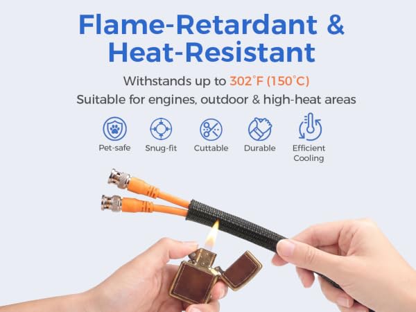 cable sleeve wire loom cord cable wire protector cable management sleeve cord cable hider cord cover