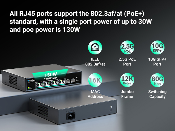 2.5g poe switch