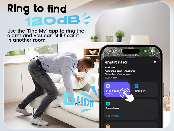 find my wallet card