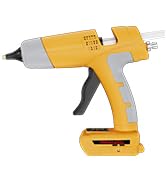 HHieratic Cordless Hot Glue Gun and Sticks Set for DeWalt 20V Battery(Tool Only),Power Heavy Duty...