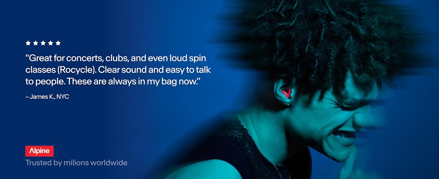 Alpine Tune Ear Plugs Concerts