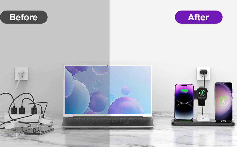 wireless charger station dock 5
