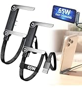Charge Stand 2 in 1 Cable,240w Fast Charging Cable with Built-In Holde,Invisible Holder Charger C...