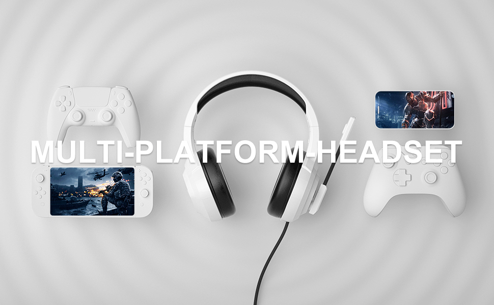 Gaming Headset white