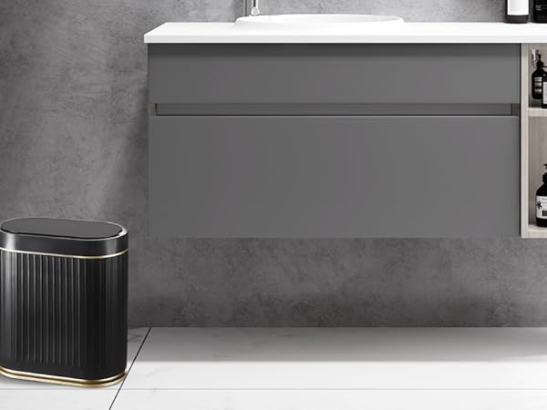 automatic trash cans touchless