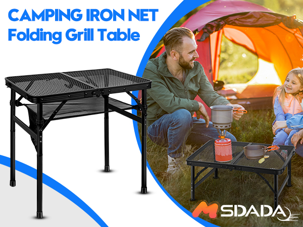  Grill Table for Outdoor Camping