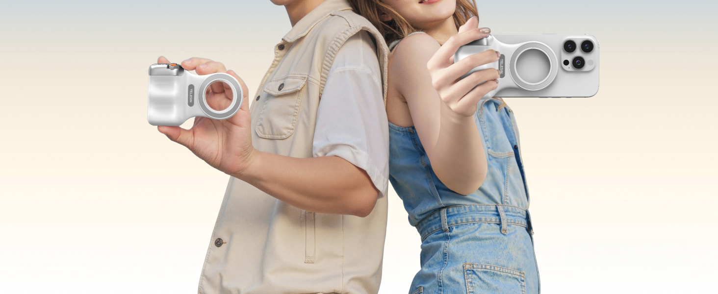 Magnetic Phone Camera Grip