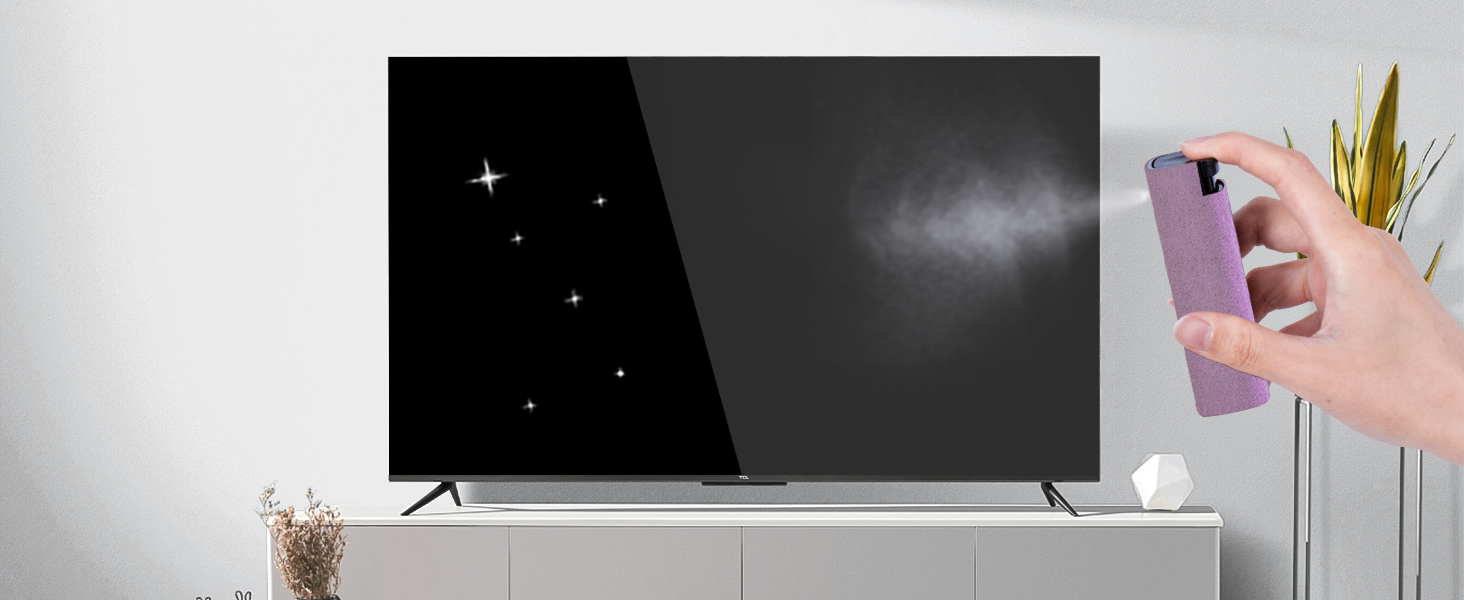 screen cleaner spray and wipe