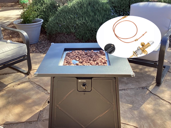 Gas Fireplace Fire Pit Flame Failure Safety Control Valve Kit