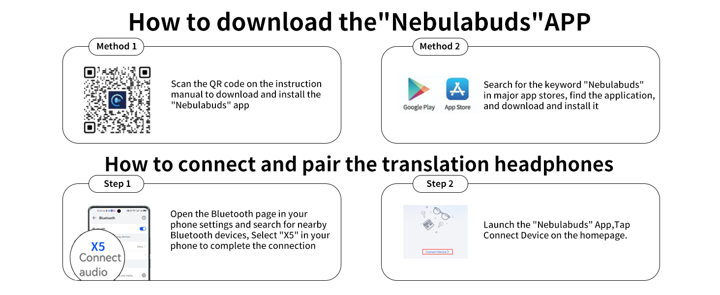 translation earbuds real time language translator earbuds