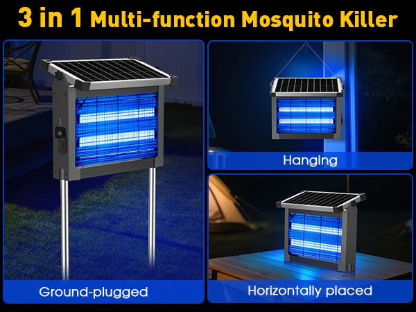 bug zapper outdoor solar powered