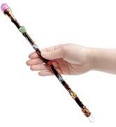 Rich Boxer Fine Handcrafted Amethyst Crystal Magic Wand Cosplay Magic Wand for Witches and Wizard...