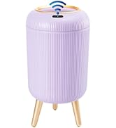 Procade Bathroom Trash Can Automatic Touchless,3 Gallon Motion Sensor Trashcan Soft Close Lid,Sma...