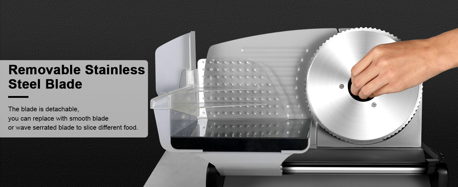 Meat Slicer Electric Deli Food Slicer