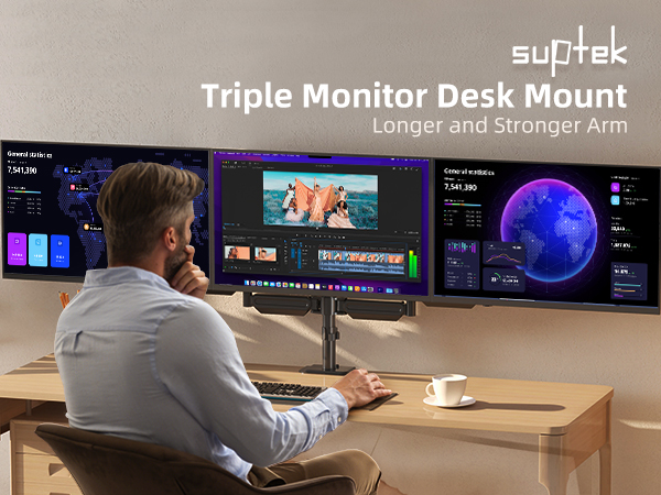 monitor desk mount