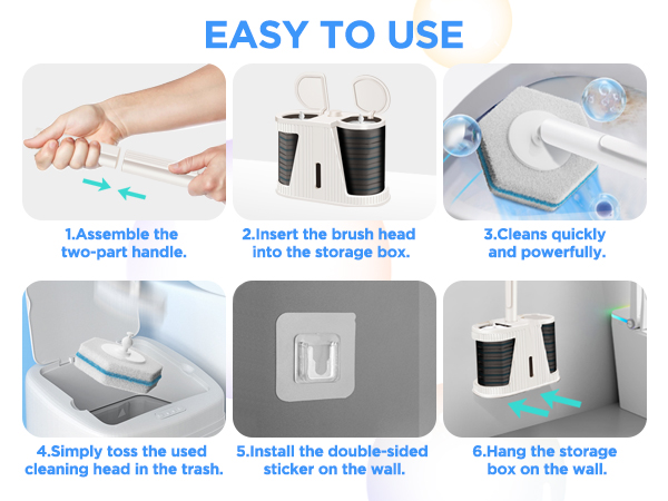 toilet brush disposable