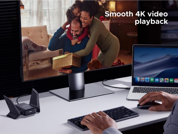 wifi adapter computer network adapter high gain dual antennas wifi to ethernet 5GHz 2.4GHz 6GHz