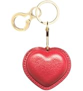 ZOUITY Leather Keychain holder Protective Case Compatible with Apple AirTag | Cute Drop-proof Cov...