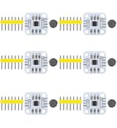 6pcs AS5600 Magnetic Encoder Non-Contact Magnetic Induction Angle Measurement Sensor Module 12bit...