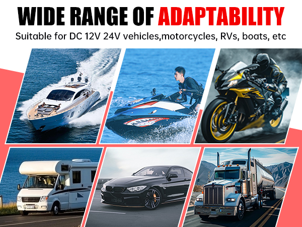 WIDE RANGE OF ADAPTABILITY