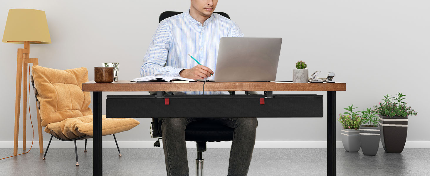 Under Desk Cable Management Tray