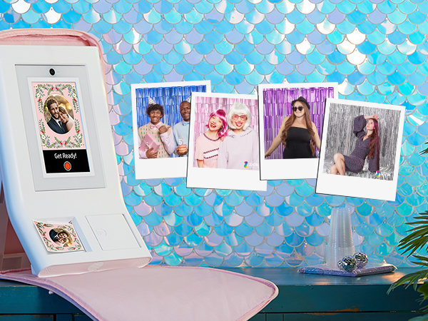 Photo Booth Machine Instant Color Photo Printer - 10.1" Touchscreen
