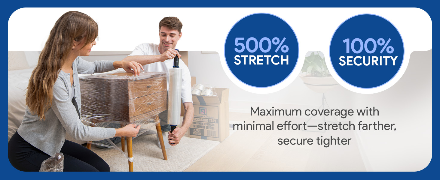 moving wrap pallet wrap stretch wrap for packing moving wrapping plastic roll plastic wrap