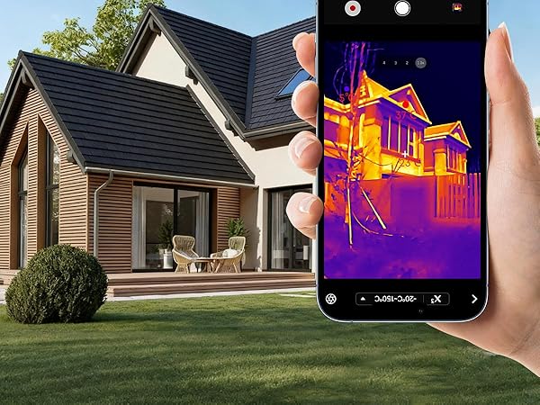 thermal master P2 thermal camera for house owner