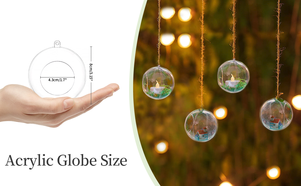 Hanging Tea Light Ball