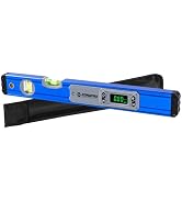 RONGPRO 16Inch Digital Level with LCD Display - Aluminum Angle Finder 90°/180°Bubbles with Auto L...