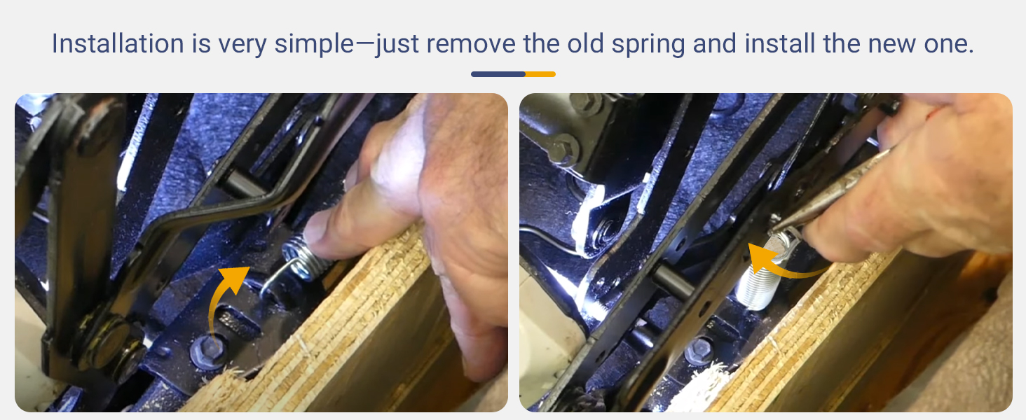 Replacement Recliner Mechanism Tension Spring 2?7/8&amp;#34;
