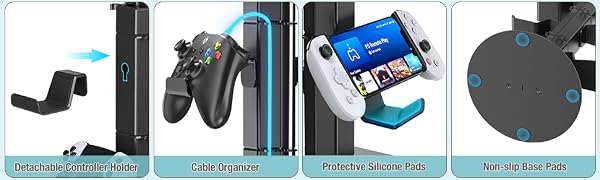 Controller &amp;amp; Headset Holder Stand