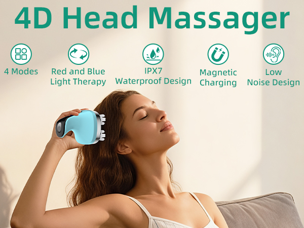 Electric head massager