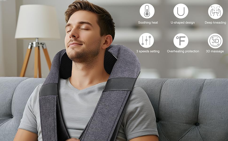 neck and back massager with heat 2