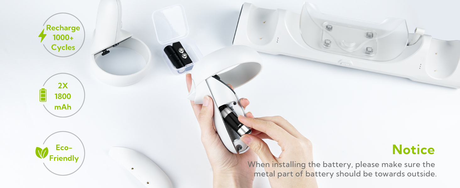 ZYBER Charging Dock for Quest 2